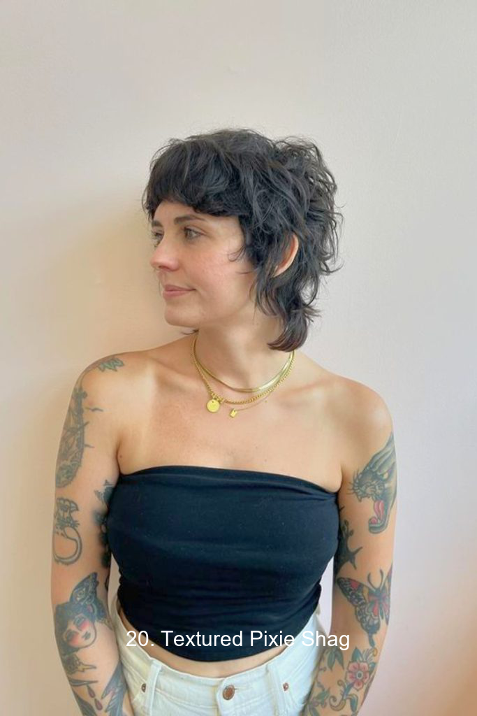 20. Textured Pixie Shag