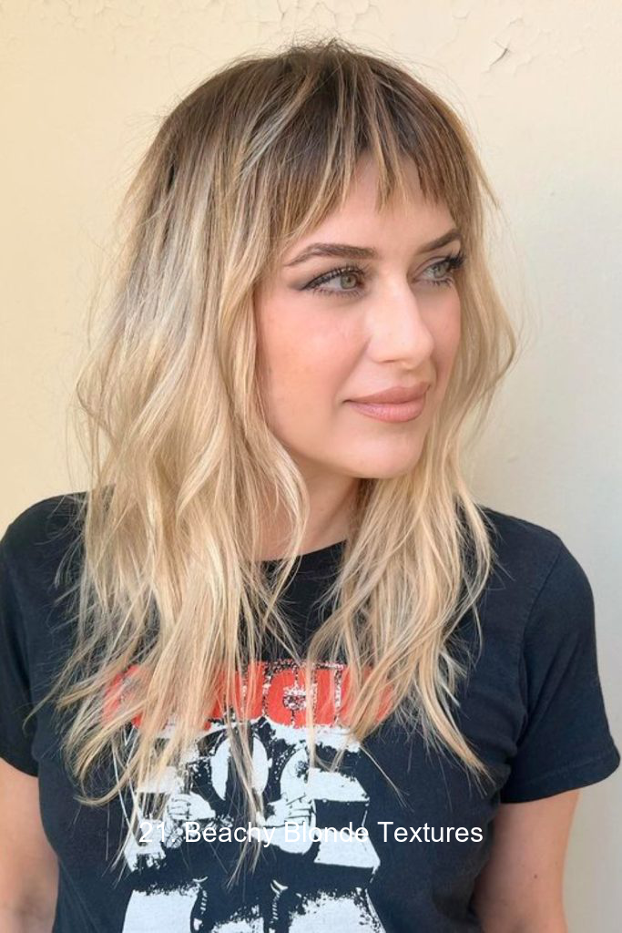 21. Beachy Blonde Textures