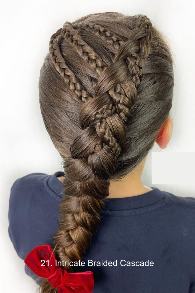 21. Intricate Braided Cascade