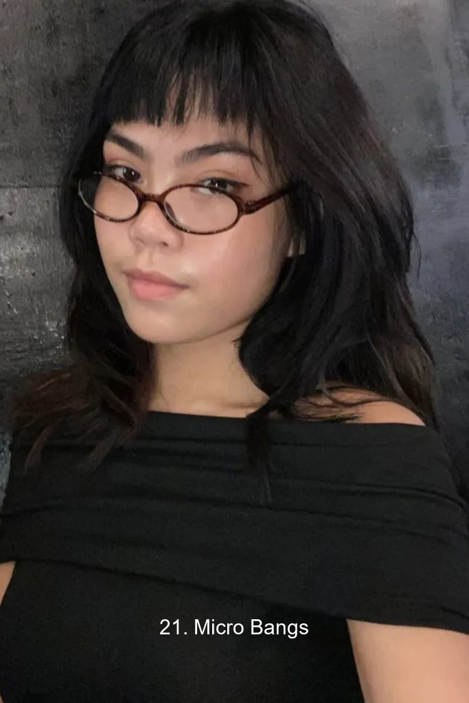 21. Micro Bangs