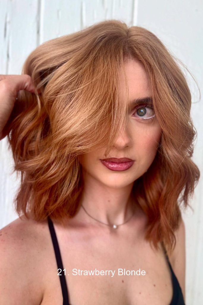 21. Strawberry Blonde