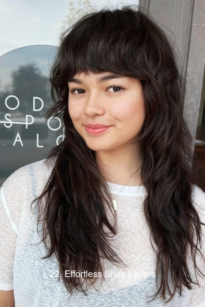 22. Effortless Shag Layers