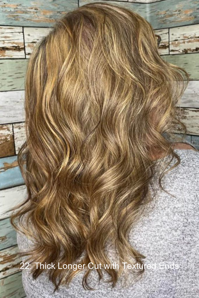 22. Thick Longer Cut with Textured Ends