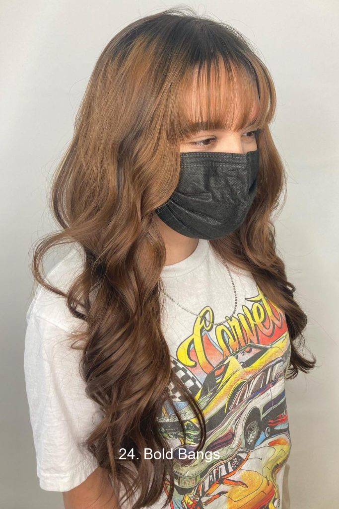 24. Bold Bangs