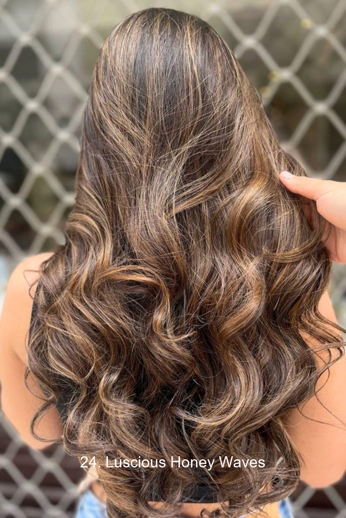 24. Luscious Honey Waves