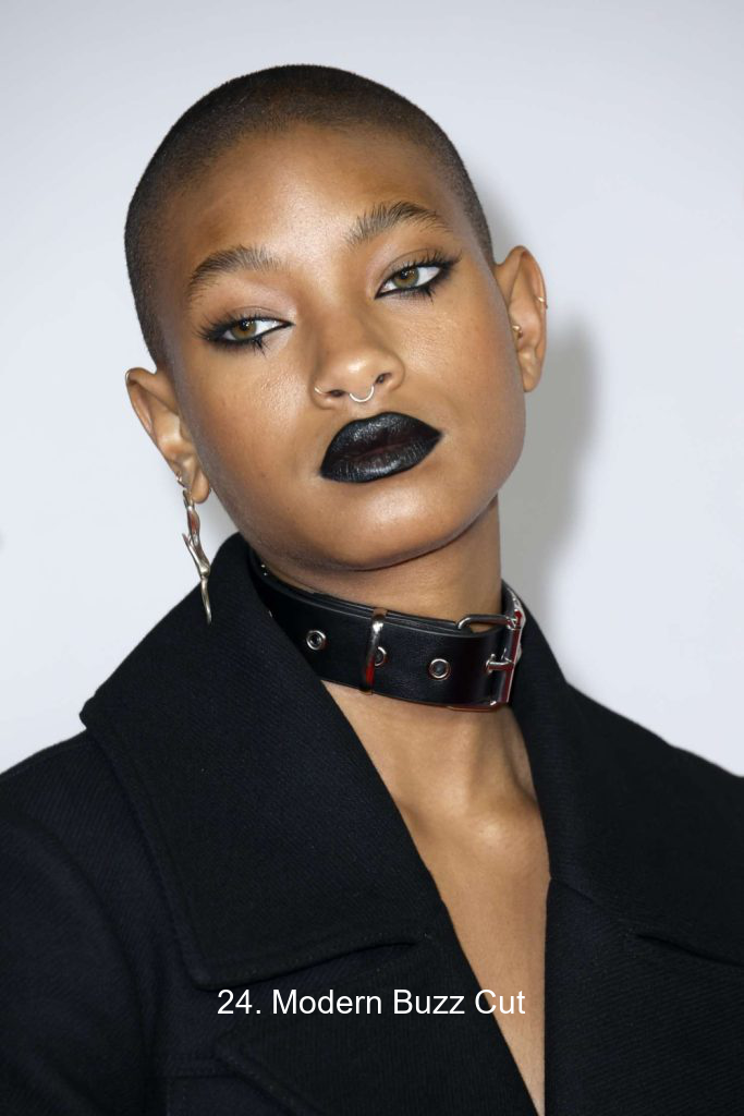 24. Modern Buzz Cut