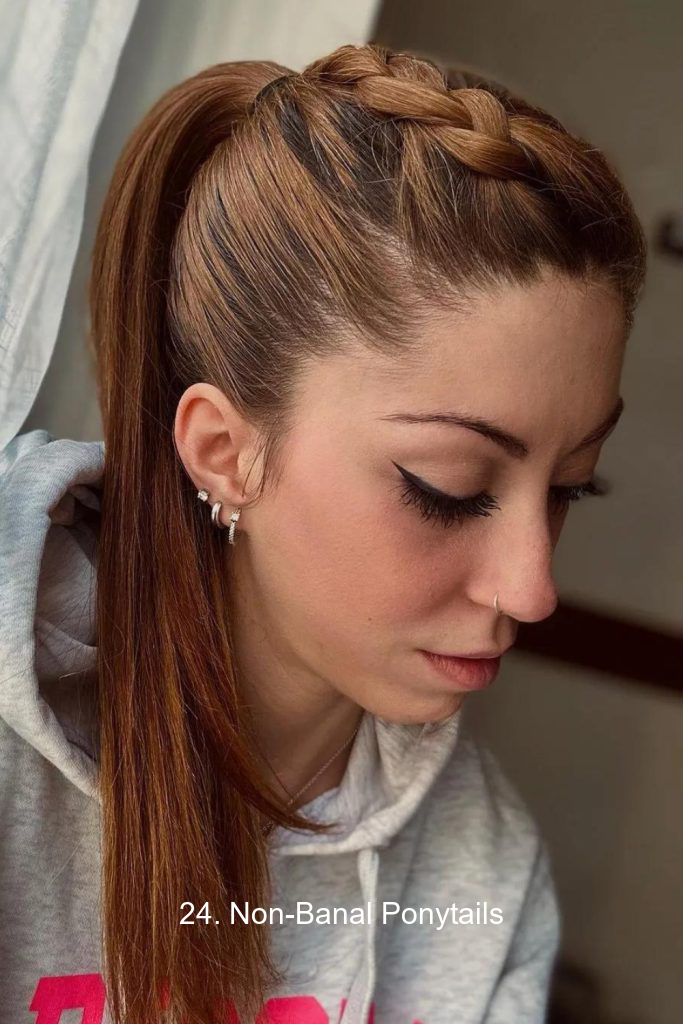 24. Non-Banal Ponytails