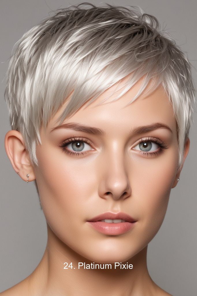 24. Platinum Pixie