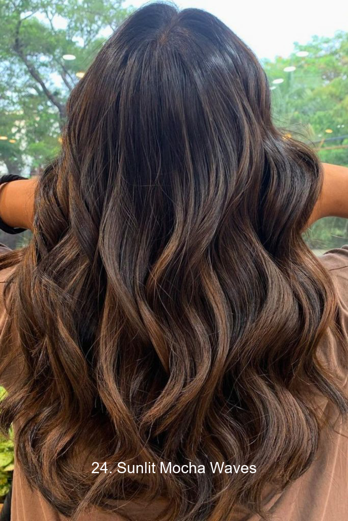 24. Sunlit Mocha Waves