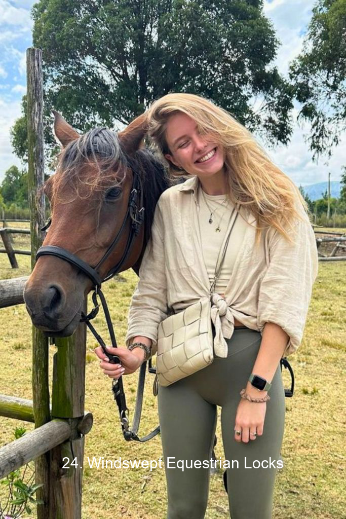 24. Windswept Equestrian Locks