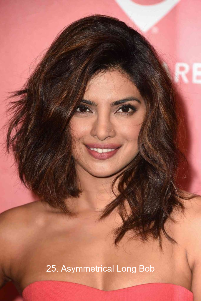 25. Asymmetrical Long Bob