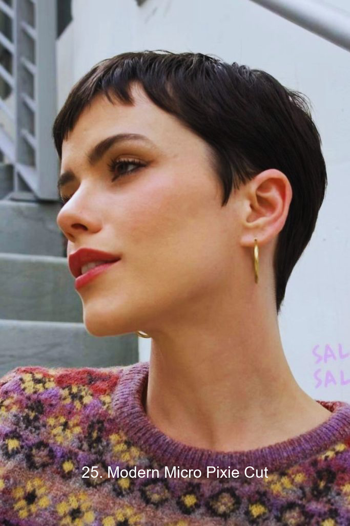 25. Modern Micro Pixie Cut