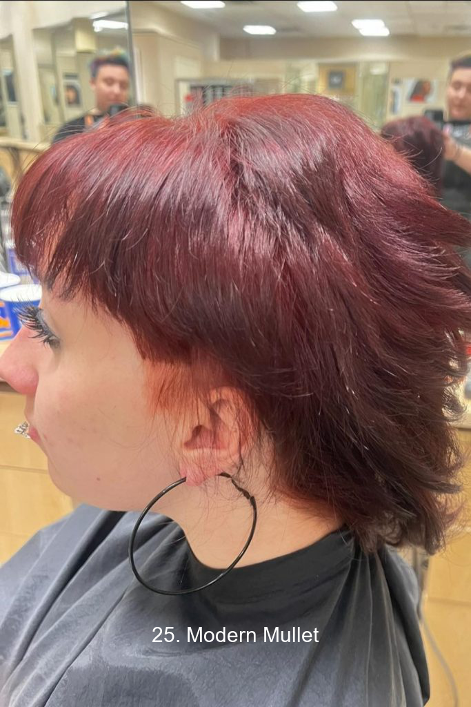 25. Modern Mullet