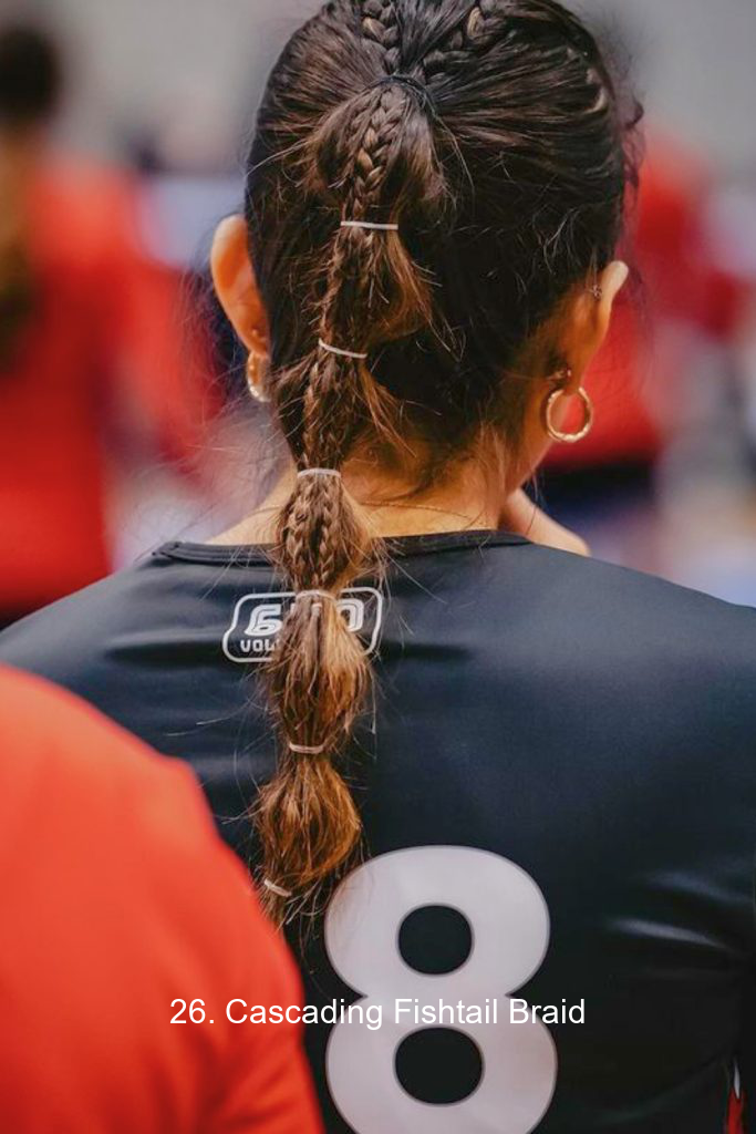 26. Cascading Fishtail Braid