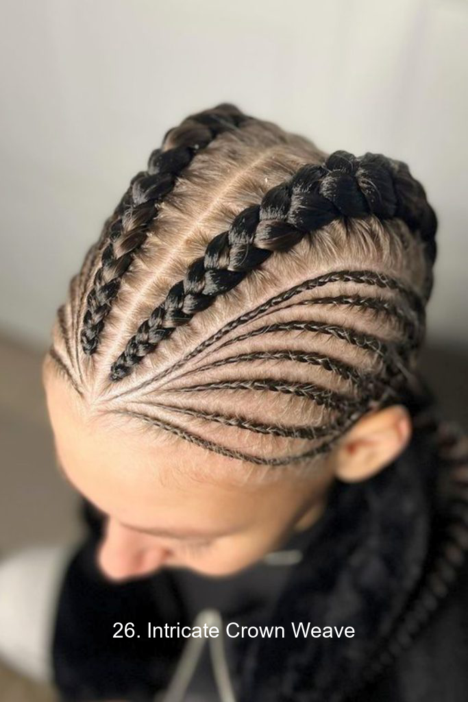 26. Intricate Crown Weave