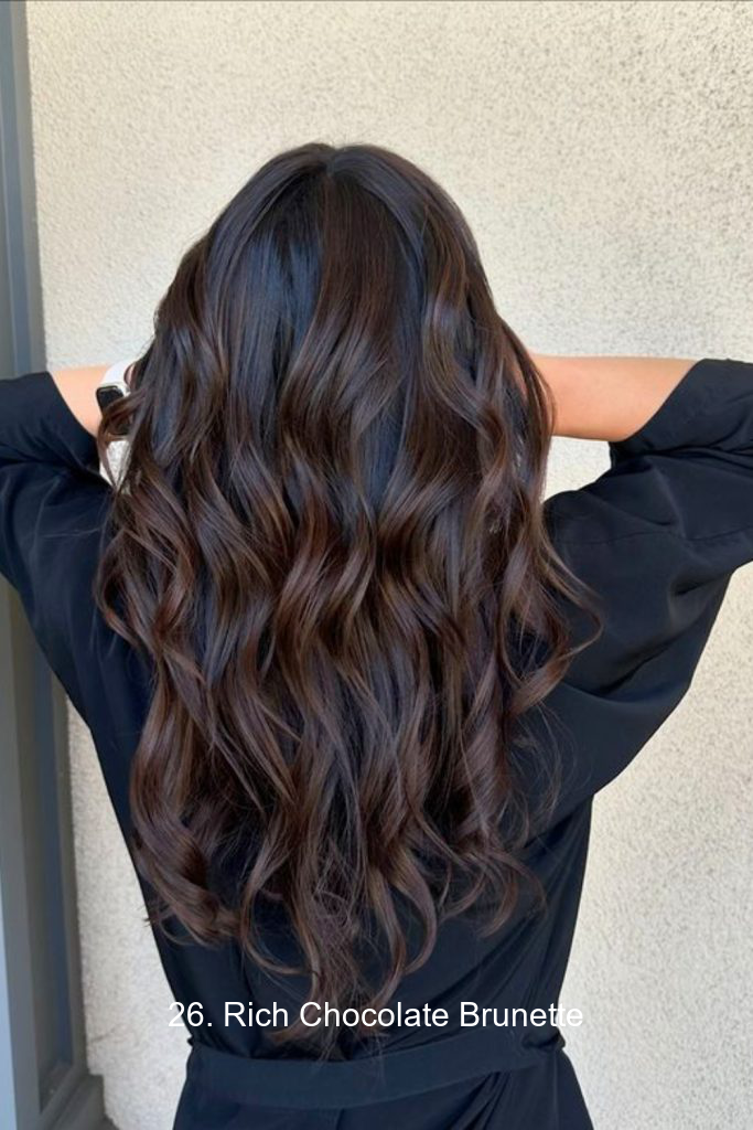 26. Rich Chocolate Brunette