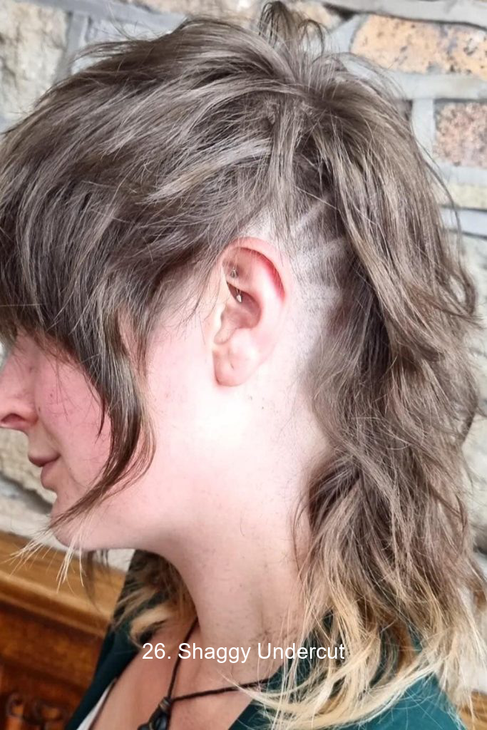 26. Shaggy Undercut