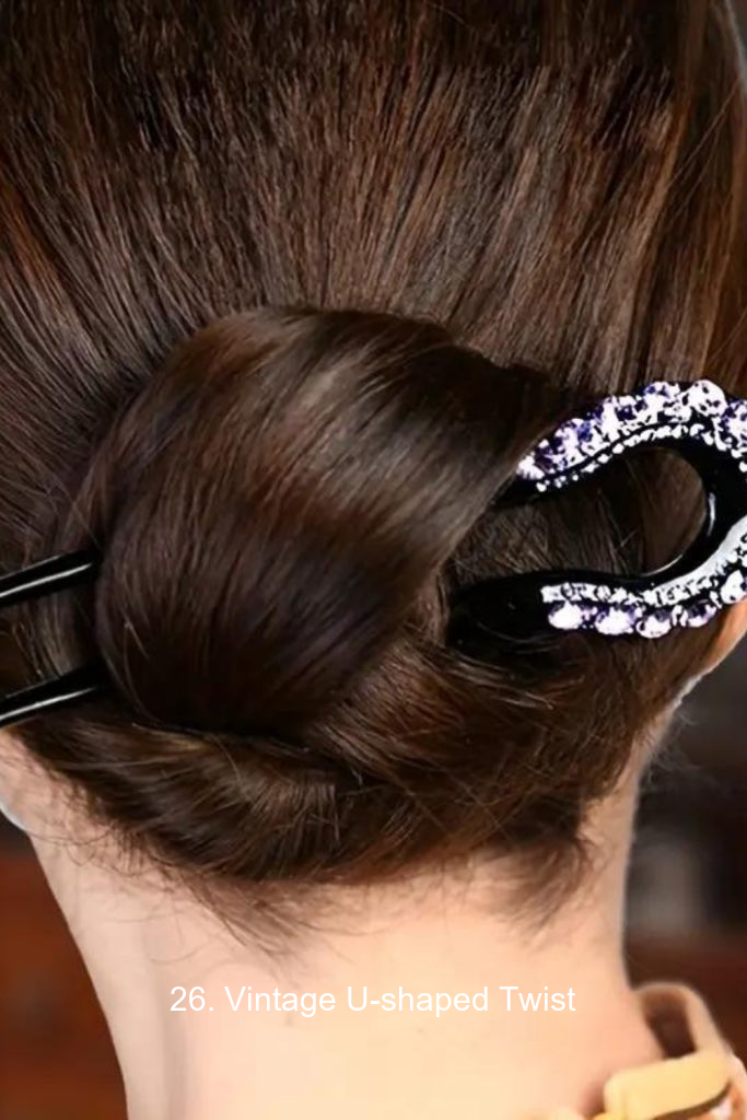 26. Vintage U-shaped Twist