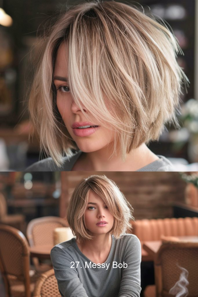27. Messy Bob