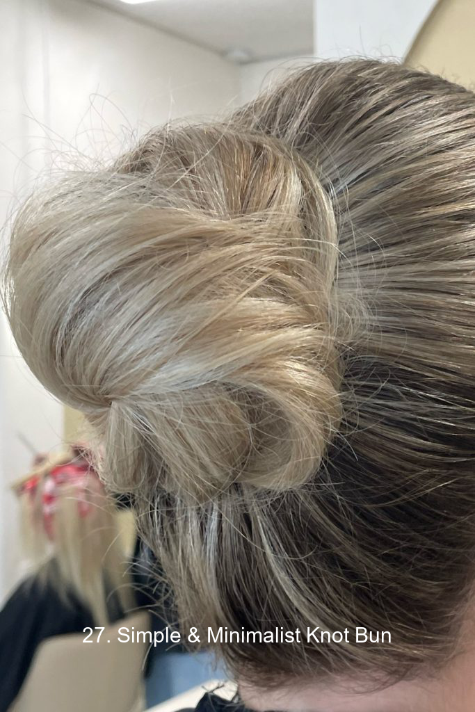 27 Top Knot Bun