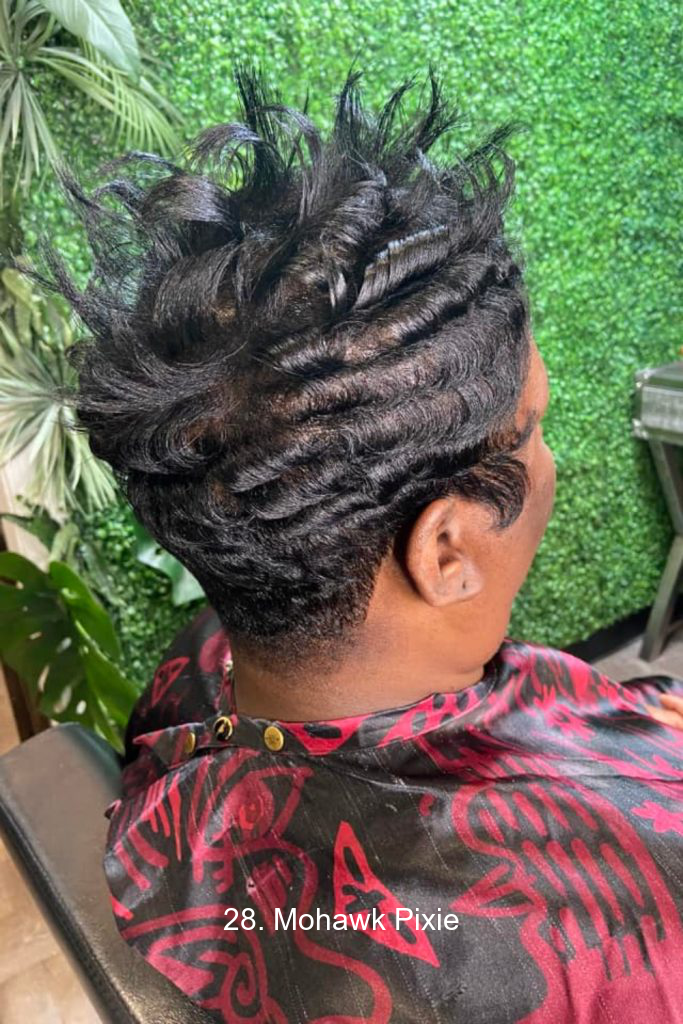 28. Mohawk Pixie