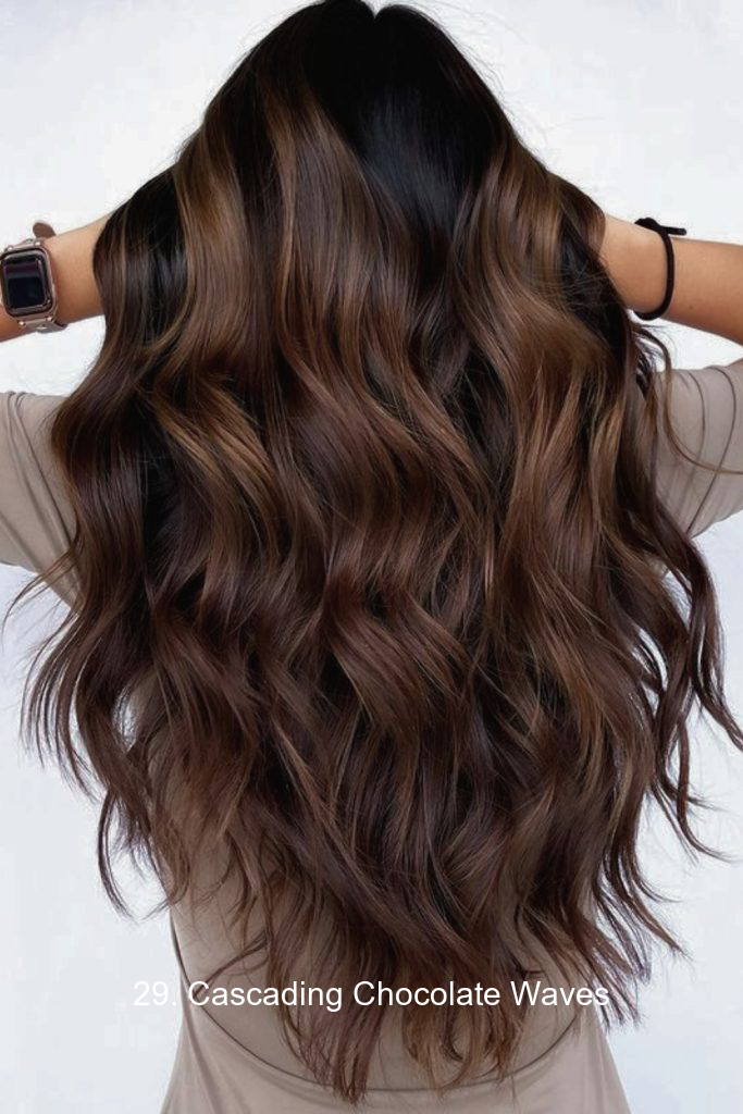 29. Cascading Chocolate Waves