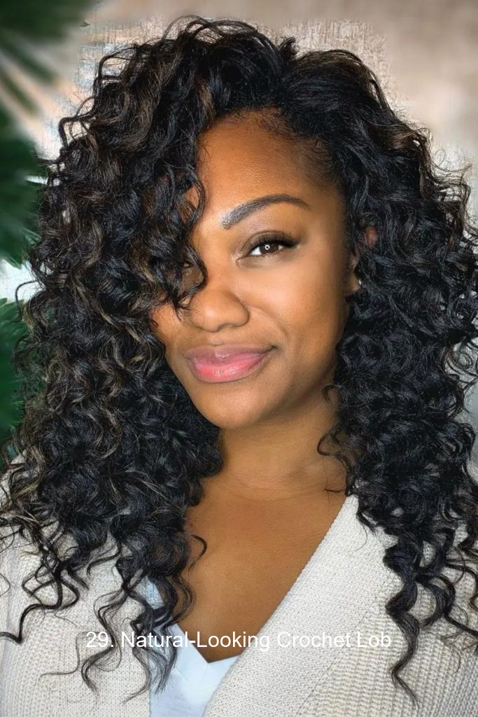 29. Natural-Looking Crochet Lob