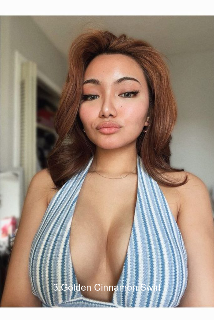 3.Golden Cinnamon Swirl