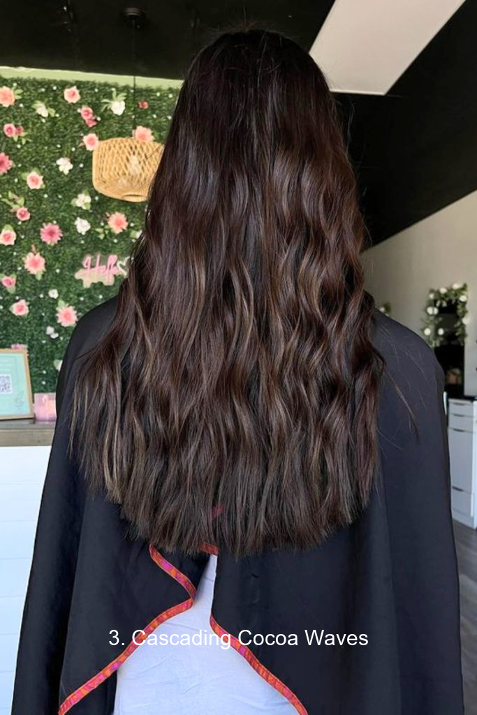 3. Cascading Cocoa Waves