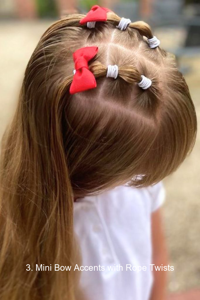 3. Mini Bow Accents with Rope Twists
