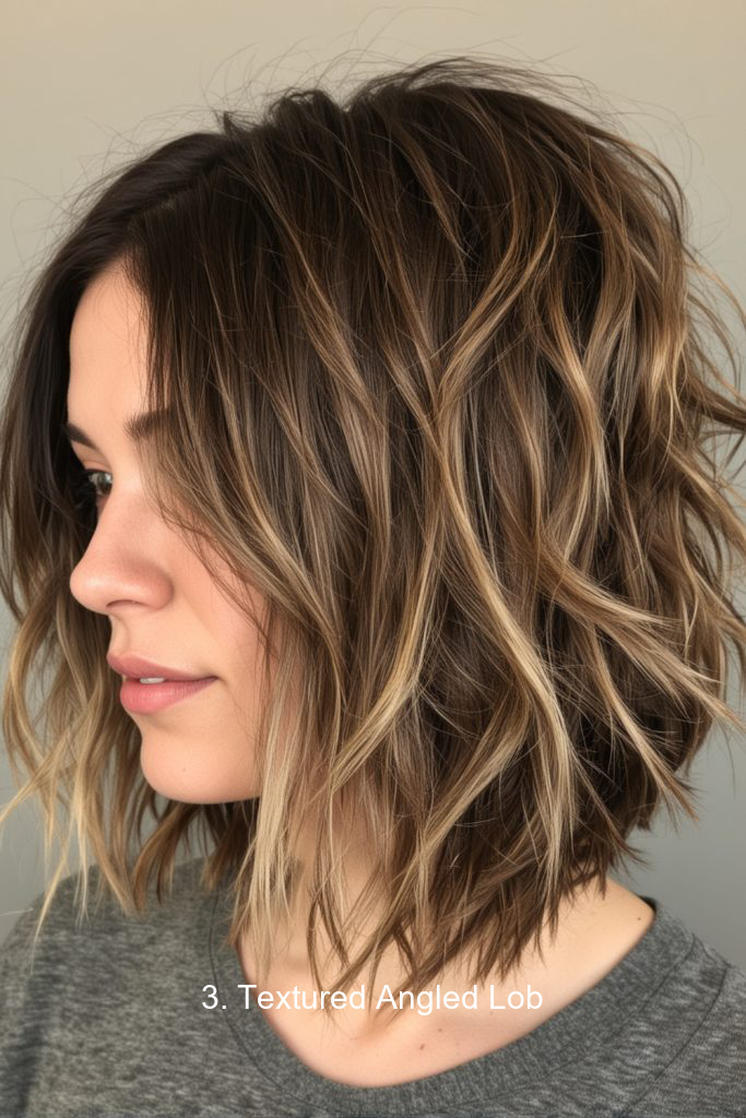 3. Textured Angled Lob