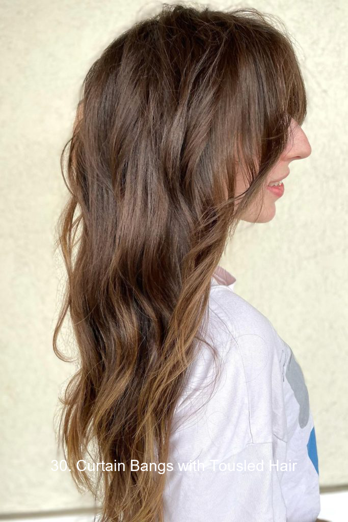 30 Curtain Bangs You Must Have