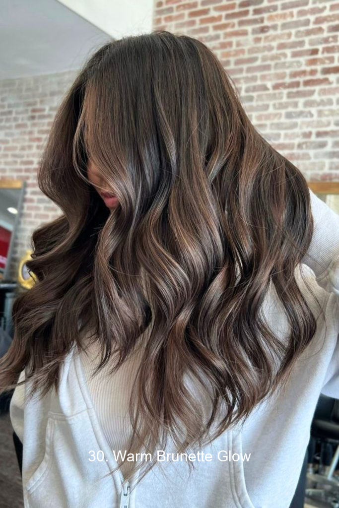 30. Warm Brunette Glow