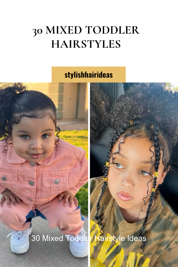 30 Mixed Toddler Hairstyle Ideas