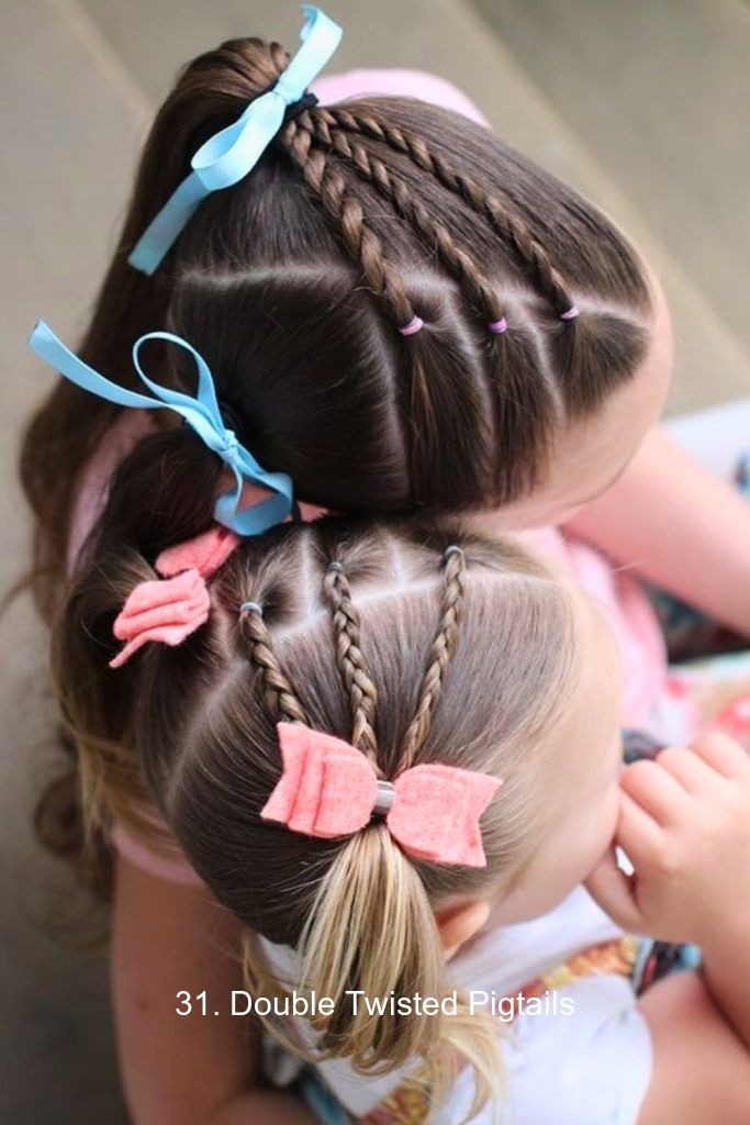 31. Double Twisted Pigtails