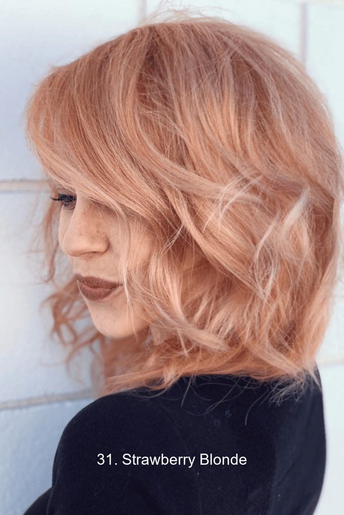 31. Strawberry Blonde