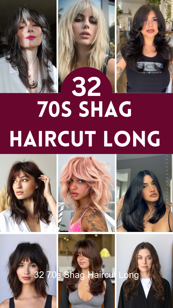 32 70s Shag Haircut Long