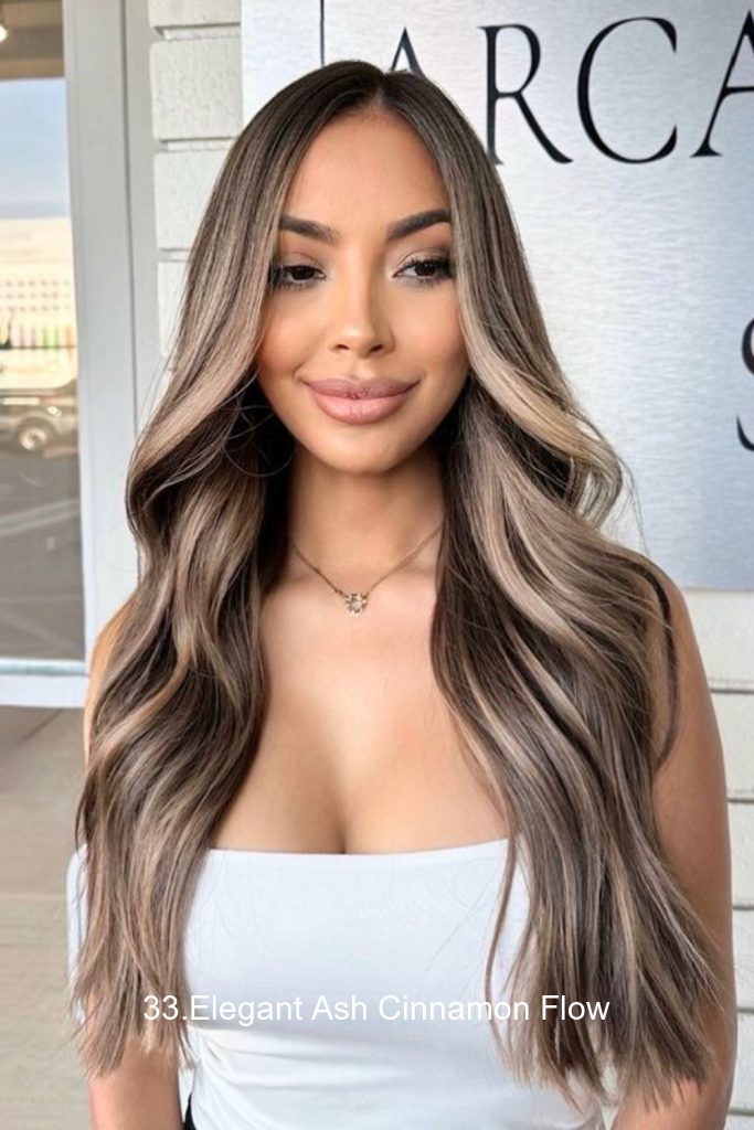 33.Elegant Ash Cinnamon Flow