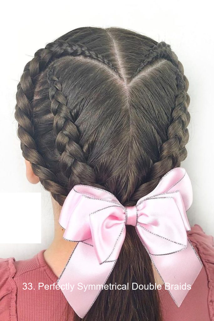 33. Perfectly Symmetrical Double Braids