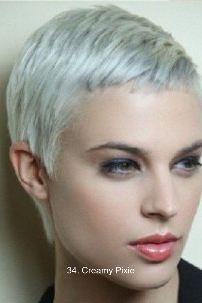 34. Creamy Pixie