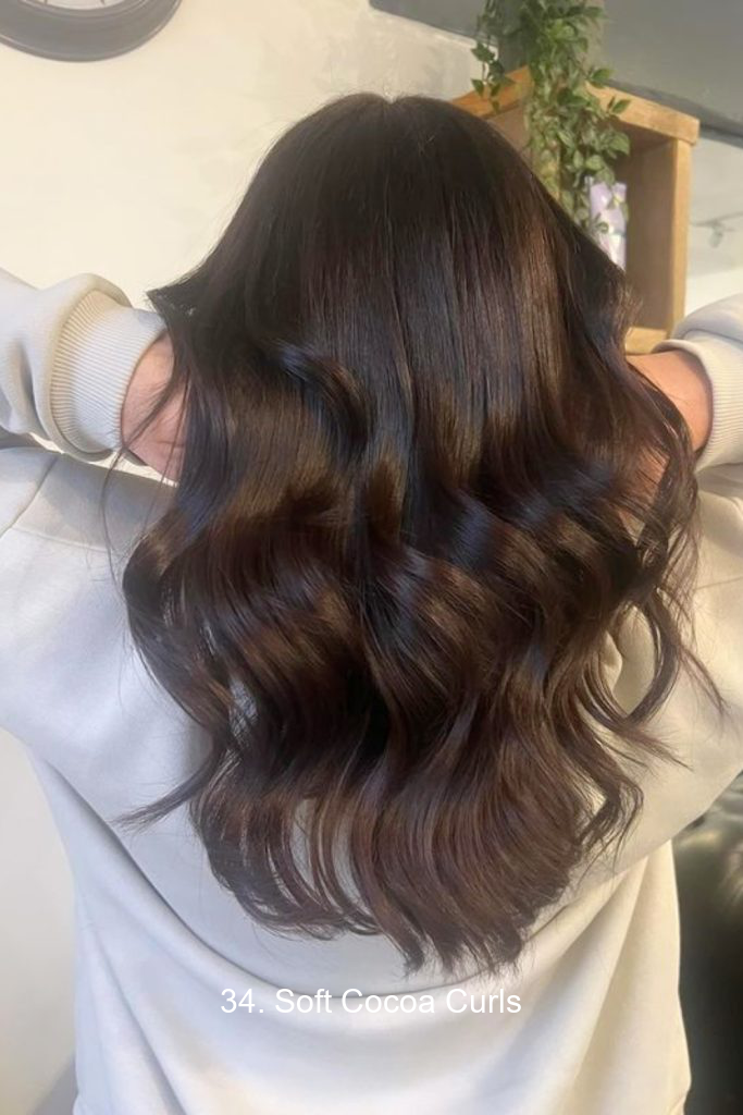 34. Soft Cocoa Curls