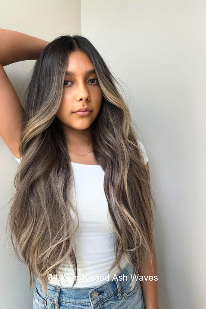 34. Sun-Kissed Ash Waves