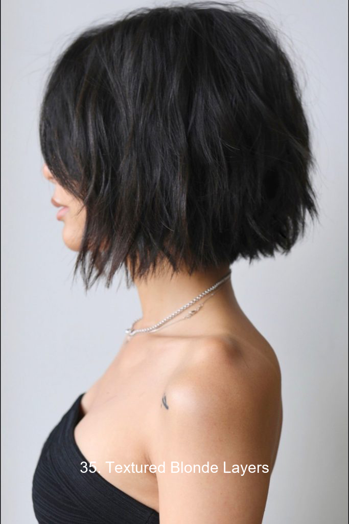 35. Textured Blonde Layers