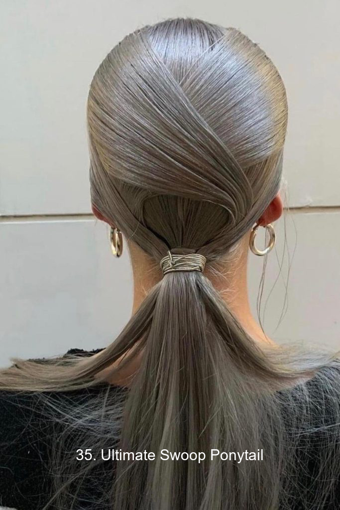 35. Ultimate Swoop Ponytail