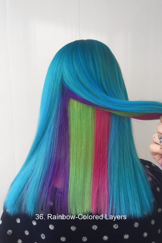 36. Rainbow-Colored Layers