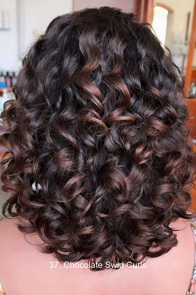 37. Chocolate Swirl Curls