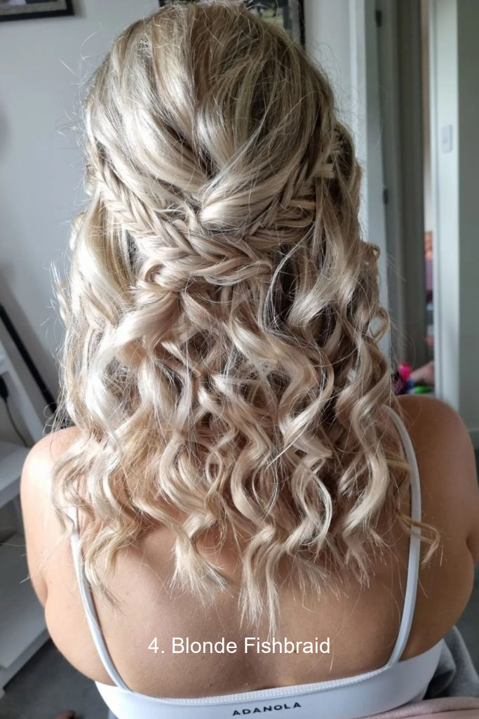 4. Blonde Fishbraid