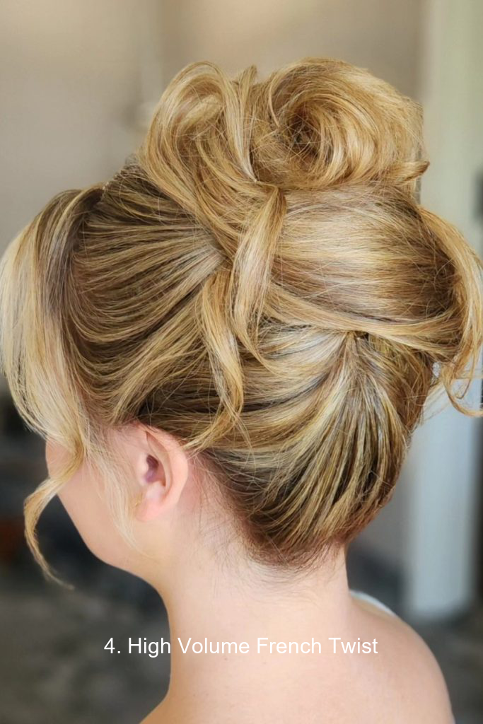 4. High Volume French Twist