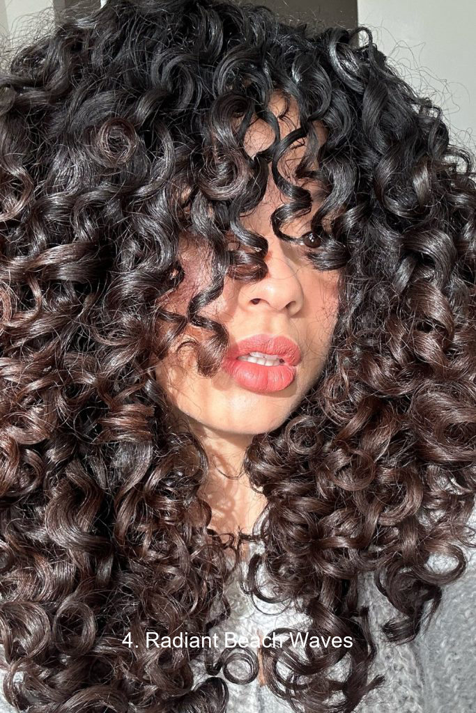 4. Radiant Beach Waves