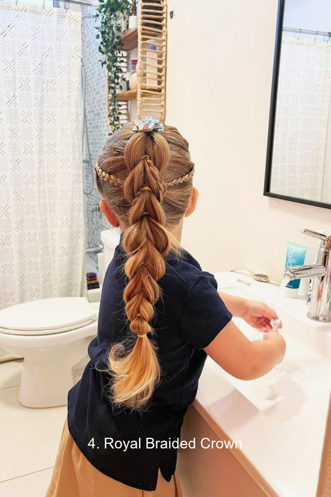 4. Royal Braided Crown